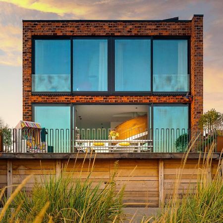 Designer Strandvilla Auf Der Ostsee - Mit Freiem Meerblick Und Dachterrasse Olpenitz Εξωτερικό φωτογραφία