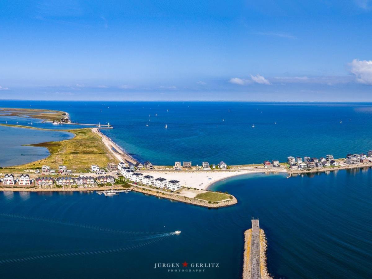 Designer Strandvilla Auf Der Ostsee - Mit Freiem Meerblick Und Dachterrasse Olpenitz Εξωτερικό φωτογραφία