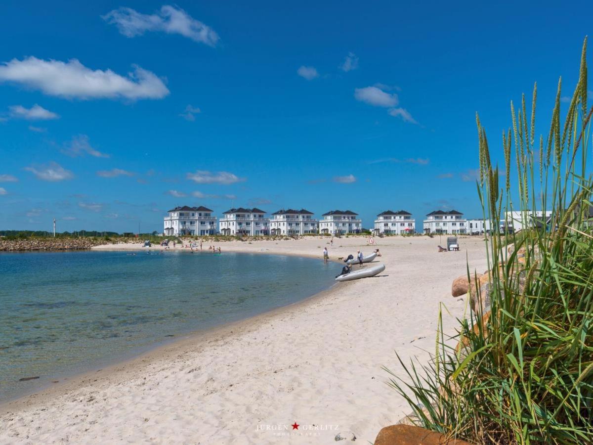 Designer Strandvilla Auf Der Ostsee - Mit Freiem Meerblick Und Dachterrasse Olpenitz Εξωτερικό φωτογραφία