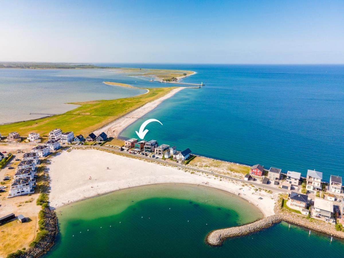 Designer Strandvilla Auf Der Ostsee - Mit Freiem Meerblick Und Dachterrasse Olpenitz Εξωτερικό φωτογραφία