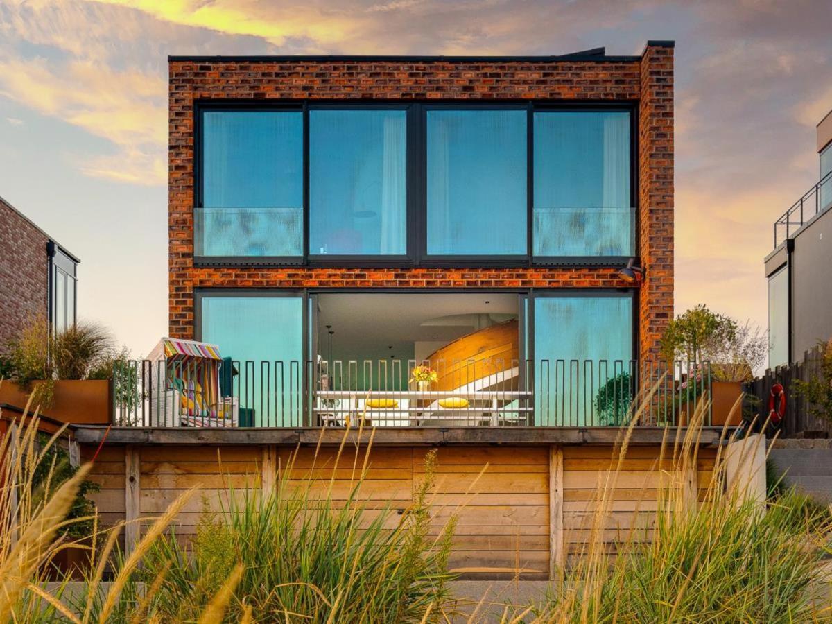 Designer Strandvilla Auf Der Ostsee - Mit Freiem Meerblick Und Dachterrasse Olpenitz Εξωτερικό φωτογραφία